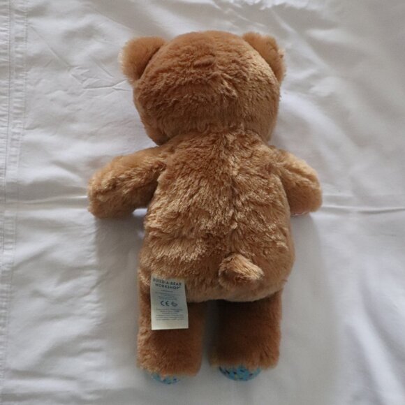 Build-A-Bear Workshop Brown Happy Birthday Plush Stuffed Teddy Bear Animal | 16" - Picture 2 of 8